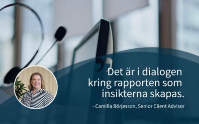 När data möter erfarenhet – värdet av en personlig genomgång
